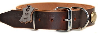 Leather Dog Collar Medium and Extra Large Breeds  