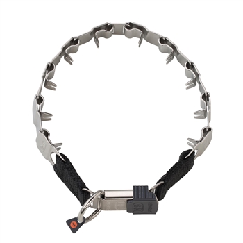 HERM SPRENGER NECKTECH SPORT TRAINING COLLAR | STAINLESS STEEL | 19" - 24"