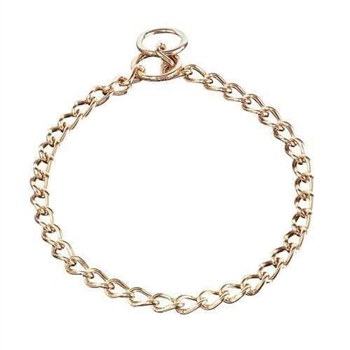 HERM SPRENGER CHOKE CHAIN COLLAR | CUROGAN | 3MM | SIZES 20" - 26"