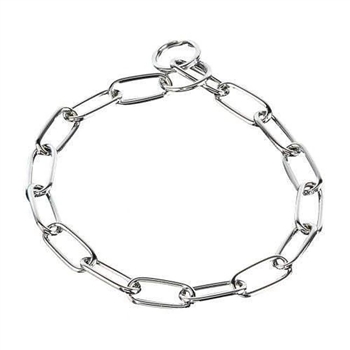 HERM SPRENGER FUR SAVER COLLAR | CHROME | 3MM-4MM | SIZES 19" - 28"