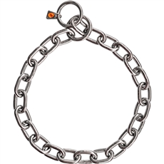 HERM SPRENGER EXTRA STRONG FUR SAVER COLLAR | STAINLESS STEEL | 5MM | SIZES 19" - 29"