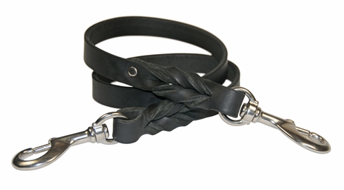 Braided Leather Bridge Handle, Add Leather Handle to Harness