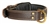 Italian Tailor Black | Leather Dog Collar