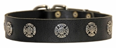 The Warrior | Leather Dog Collar